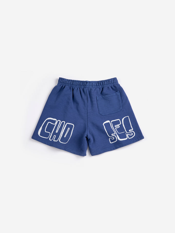 [ Bobo Choses] Thin Bermuda Shorts - Navy Blue