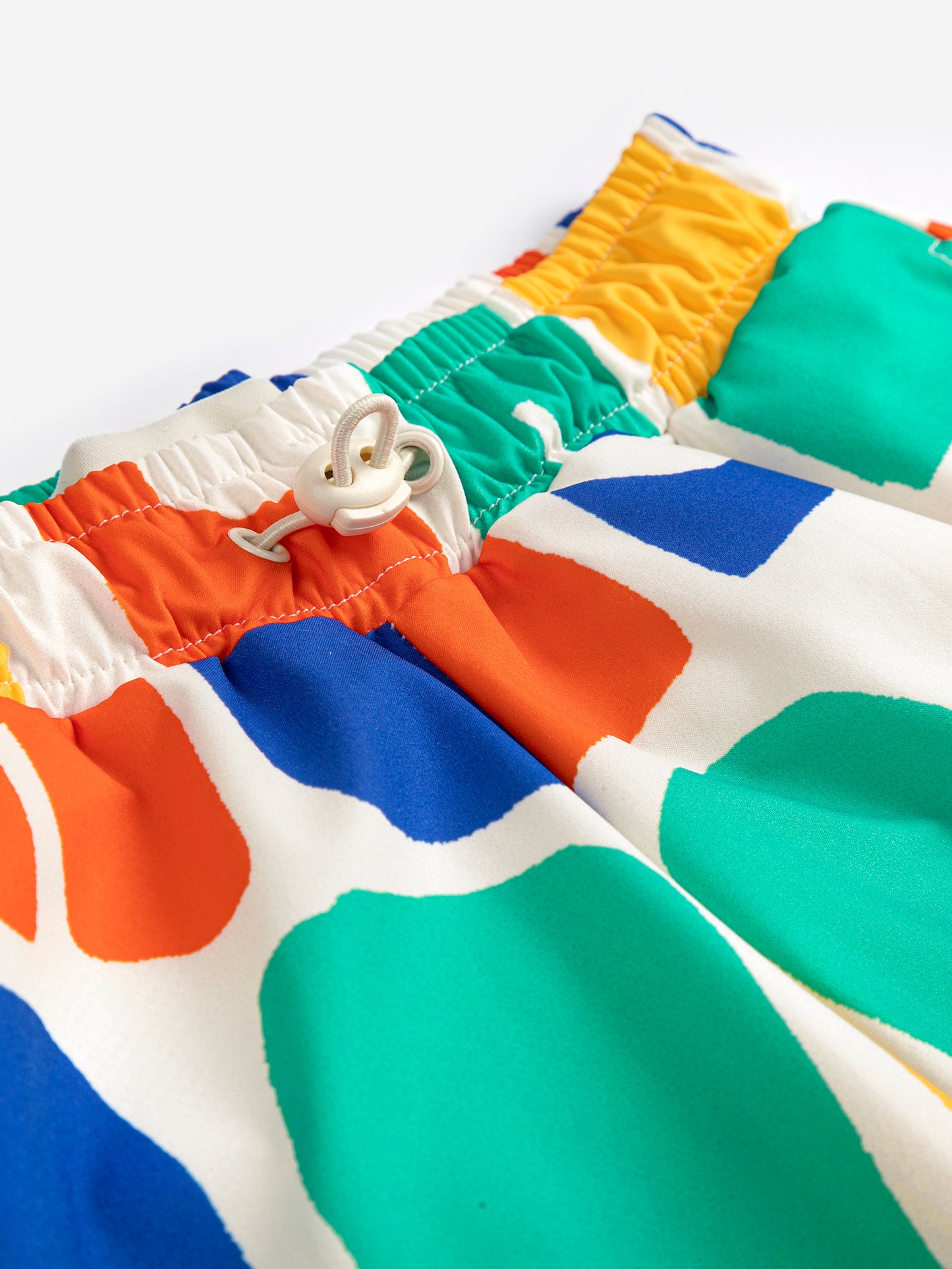 [Bobo Choses] Color All Over Swim Board Shorts - Off white