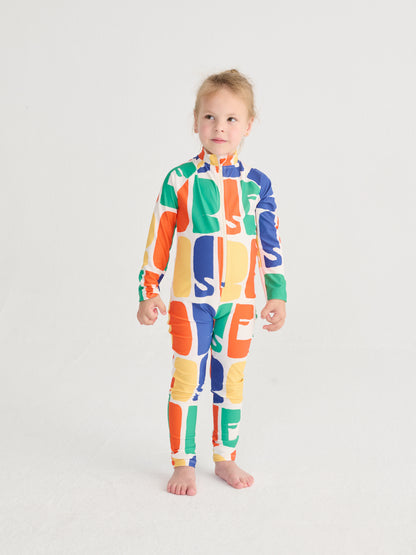 [Bobo Choses] Bobo Choses Color All Over Swim  Overall