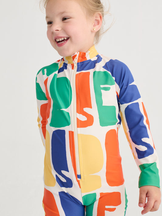 [Bobo Choses] Bobo Choses Color All Over Swim  Overall