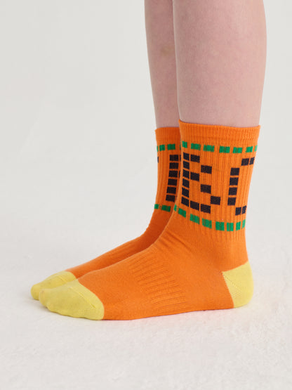 [ Bobo Choses] Short Socks Pack ☓2 - Multicolor