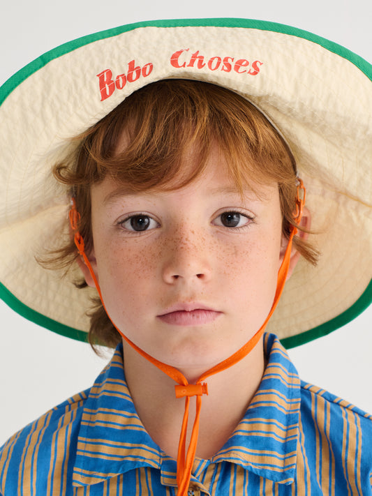 [ Bobo Choses] Bucket Hat - Navy Blue