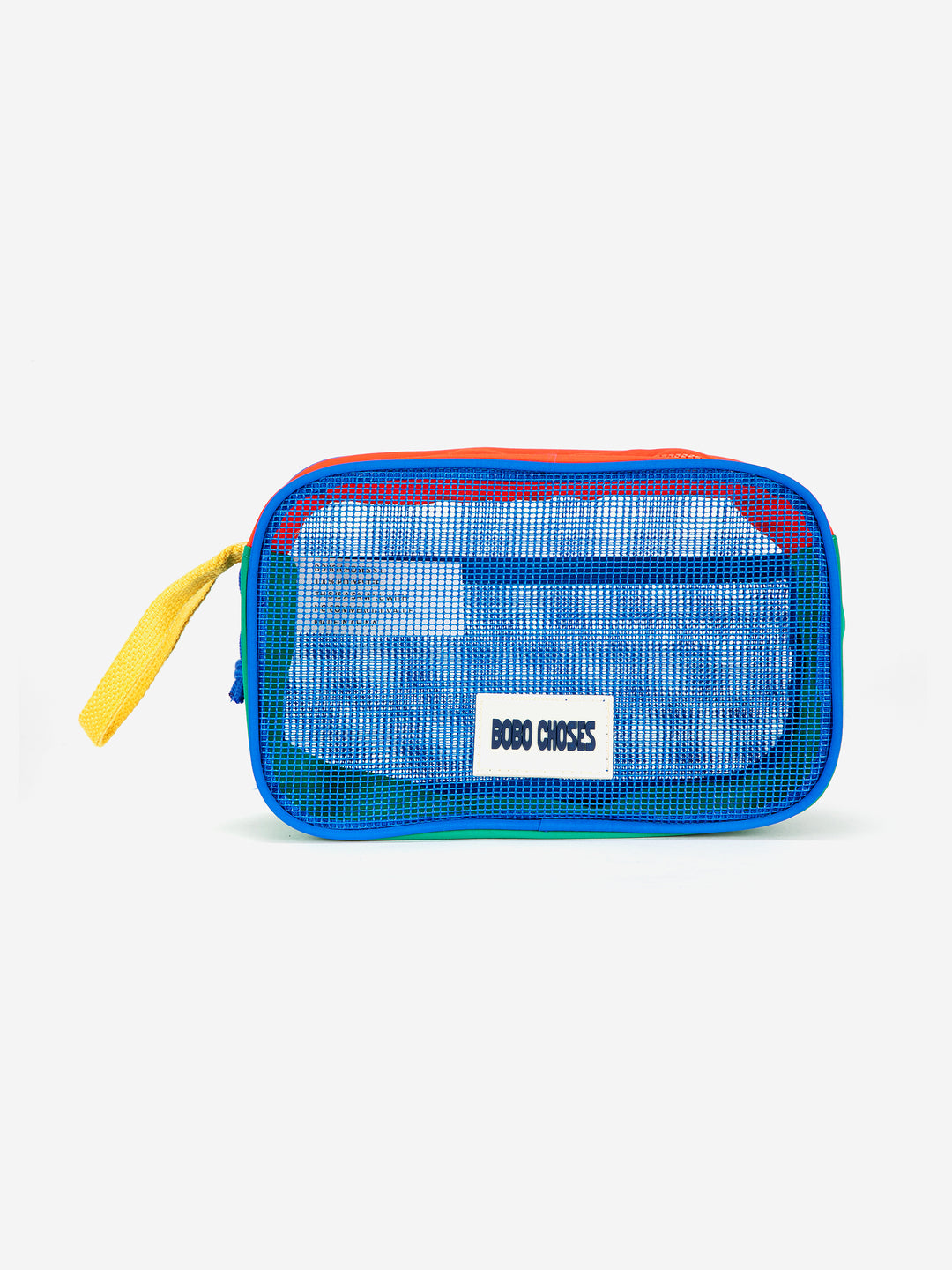 [ Bobo Choses] Color Block Mesh Pouch