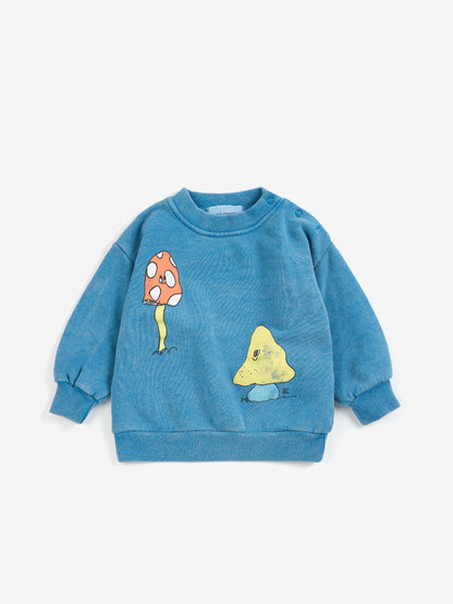 [Bobo Choses]Mush Monster Duo sweatshirt-Blue