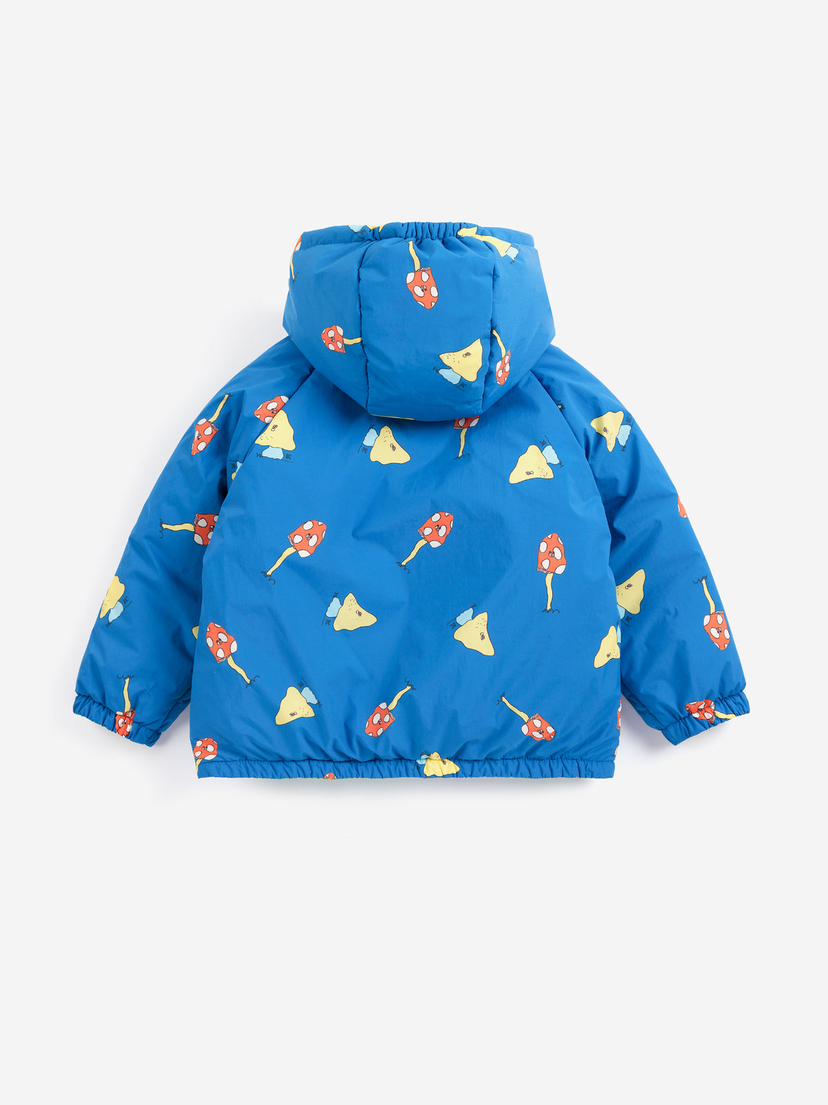 [Bobo Choses]Mush Monster Duo all over reversible anorak-Blue