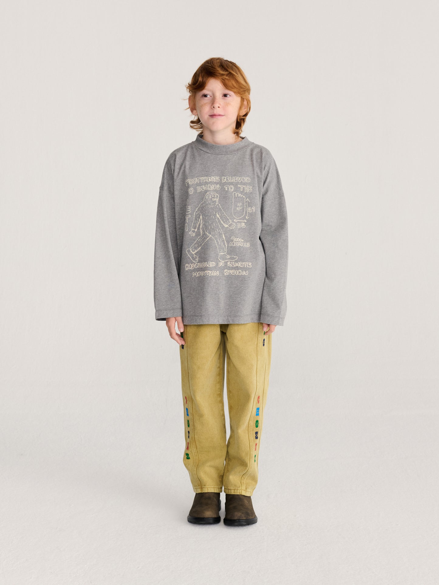 [Bobo Choses]Twill Pants - Khaki