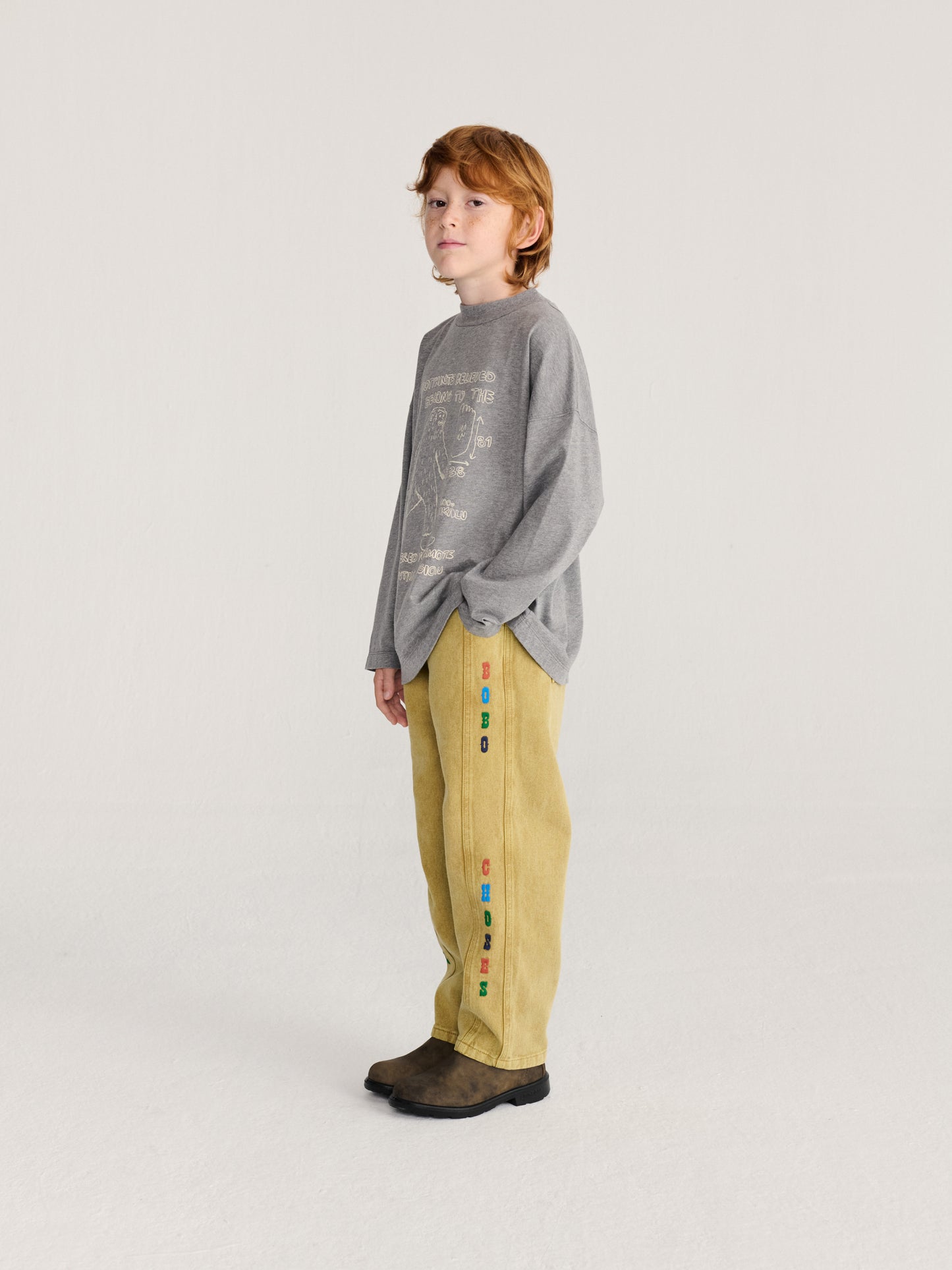 [Bobo Choses]Twill Pants - Khaki