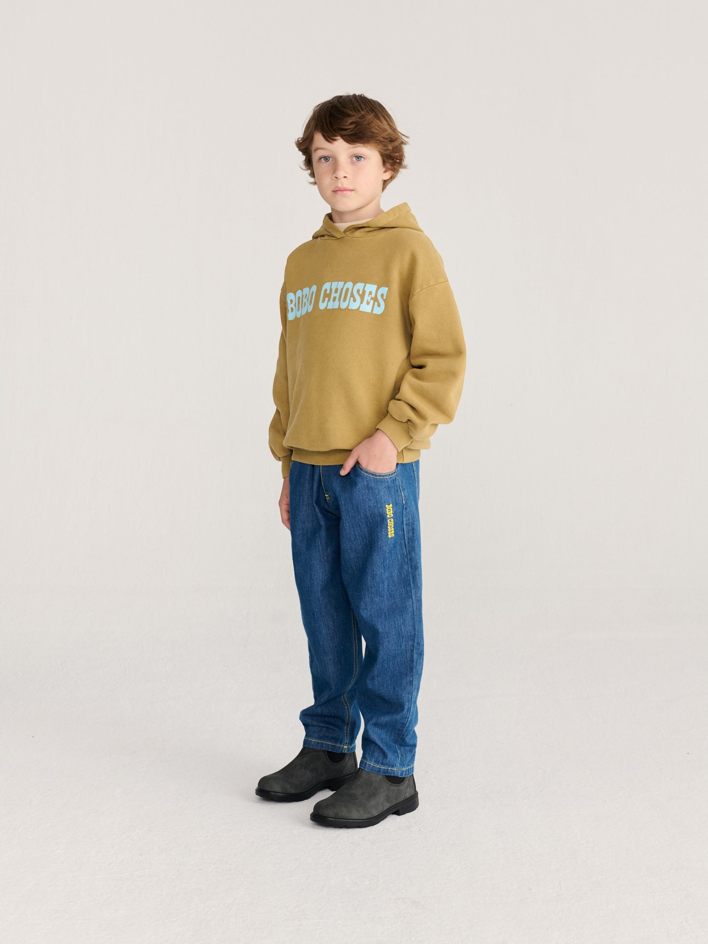 [Bobo Choses]Bobo Choses Pop Hoodie - Khaki