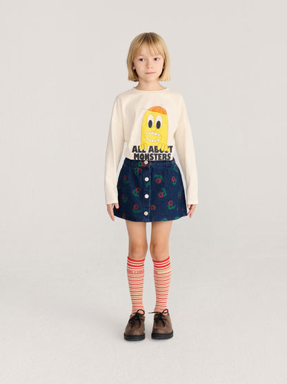 [Bobo Choses]Bigtooth Lemon T-shirt - Offwhite