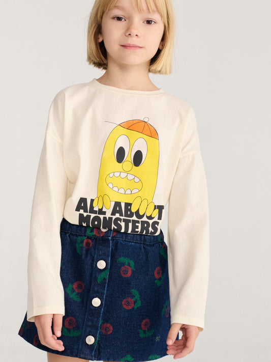 [Bobo Choses]Bigtooth Lemon T-shirt - Offwhite