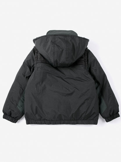 [Bobo Choses]Padded anorak-Midnight Blue