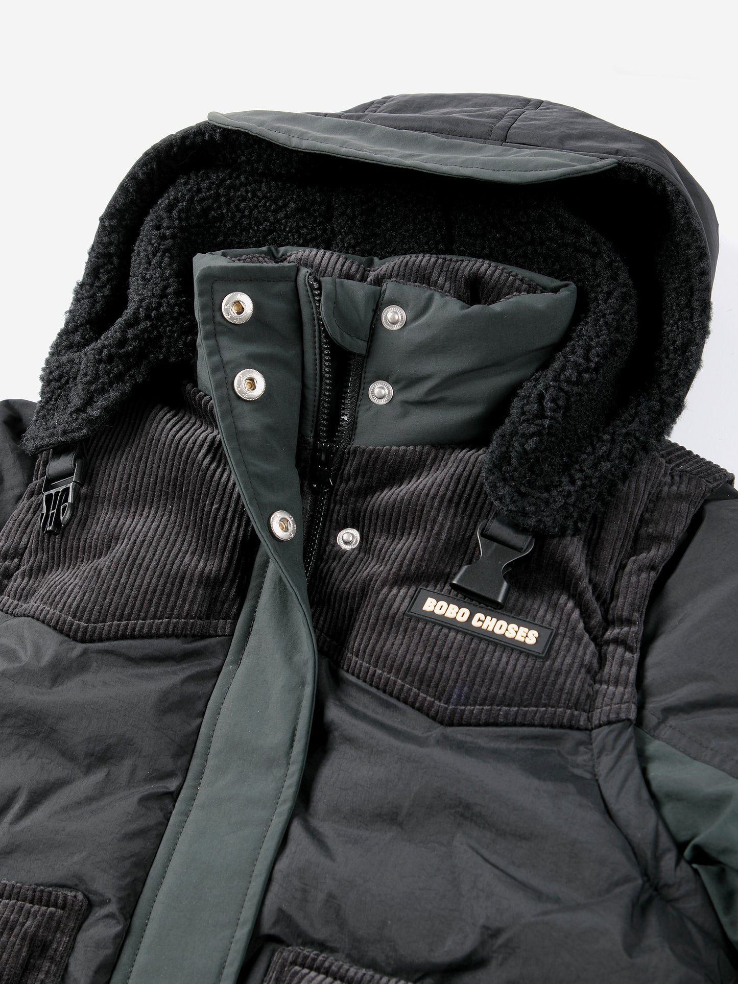 [Bobo Choses]Padded anorak-Midnight Blue