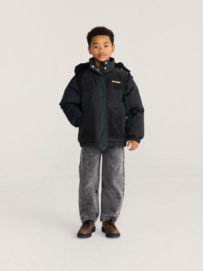 [Bobo Choses]Padded anorak-Midnight Blue