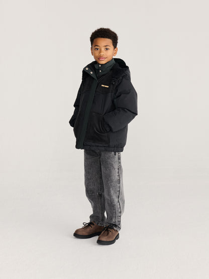 [Bobo Choses]Padded anorak-Midnight Blue