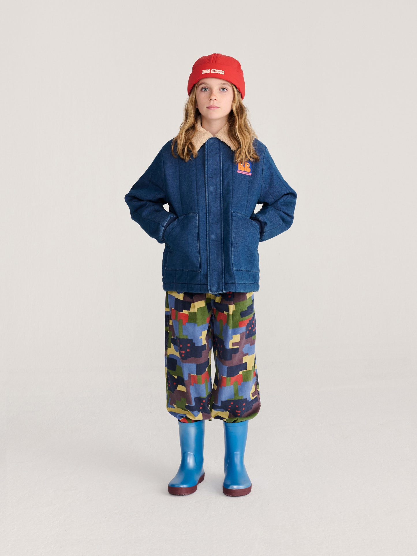 [Bobo Choses]Tag Denim Jacket