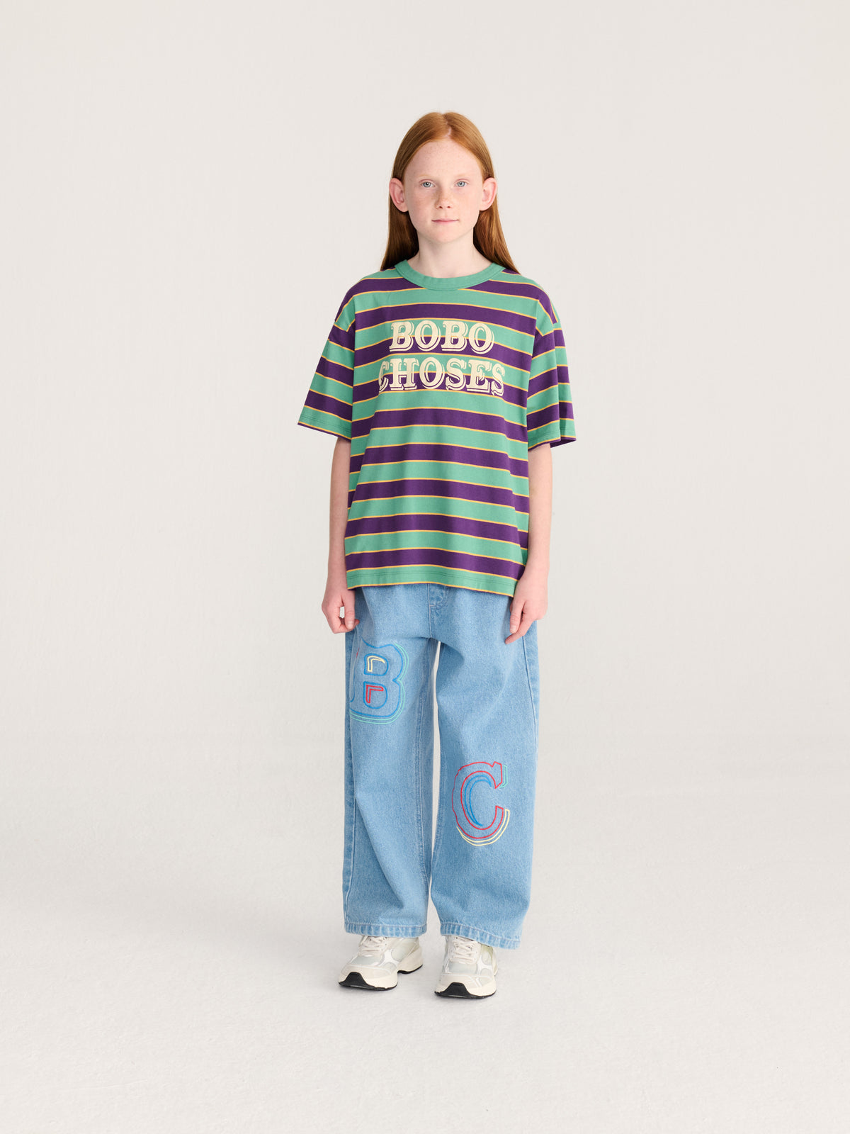 [Bobo Choses]Embossed T-shirt