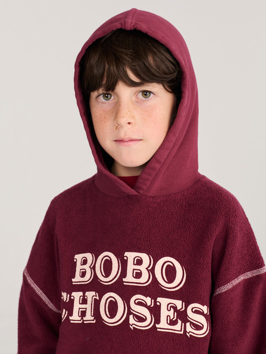 [Bobo Choses]Embossed hoodie