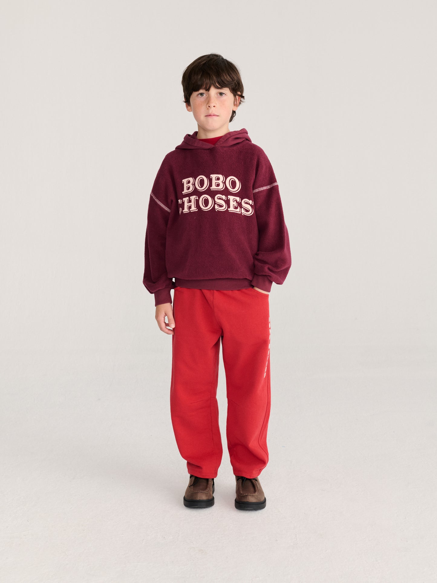 [Bobo Choses]Embossed hoodie