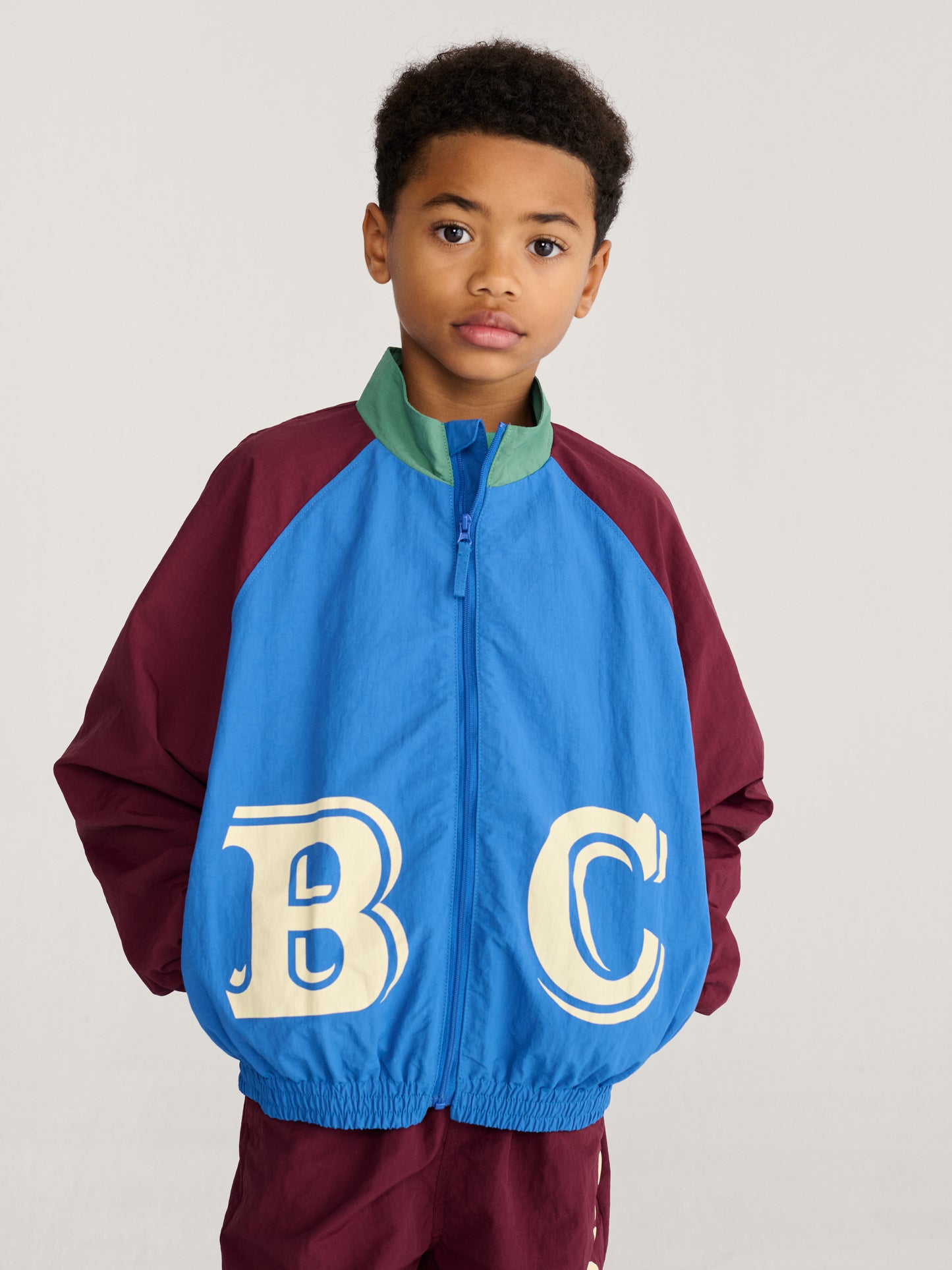 [Bobo Choses]B.C. Embossed tracksuit jacket