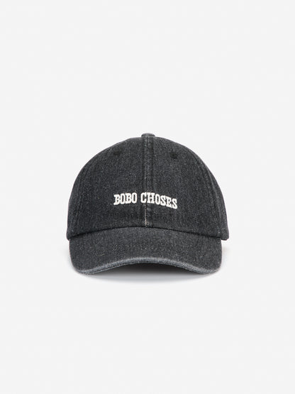 [Bobo Choses]Bobo Choses denim cap-Black