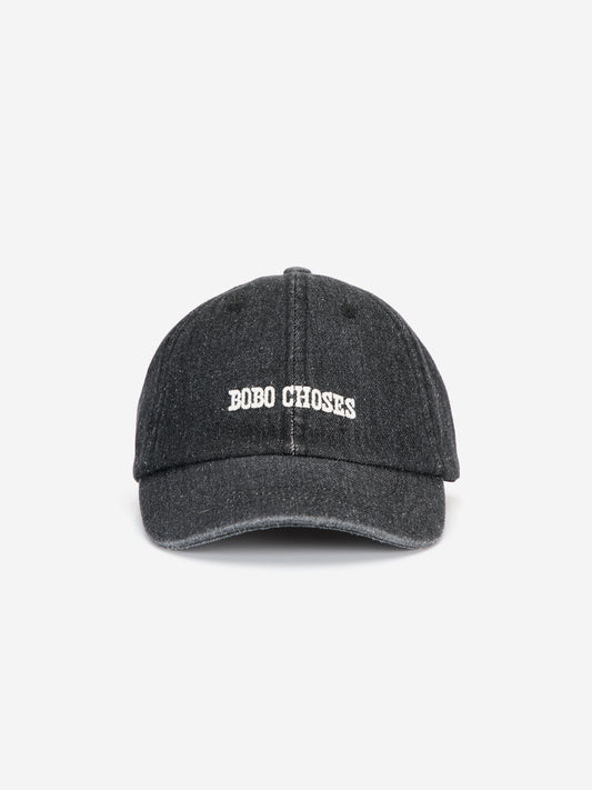 [Bobo Choses]Bobo Choses denim cap-Black
