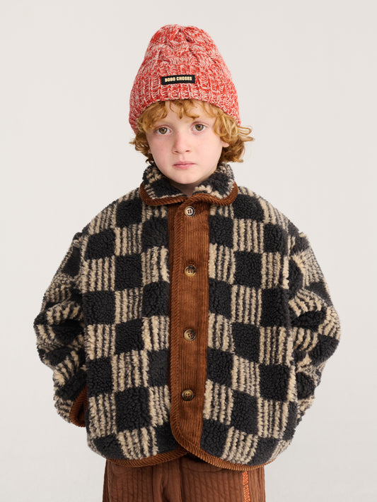 [Bobo Choses]Knitted beanie-Red