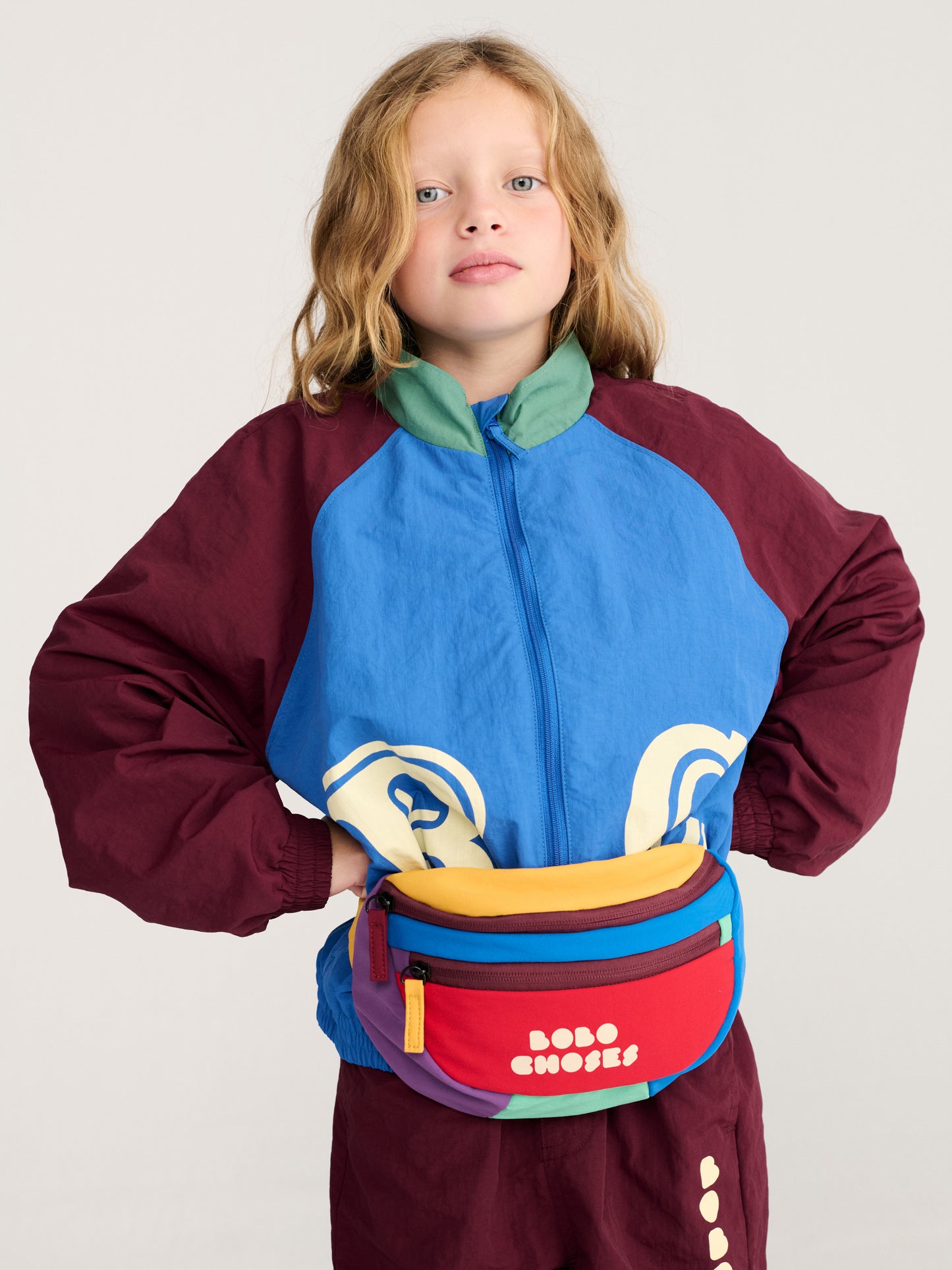 [Bobo Choses]B.C. Embossed tracksuit jacket