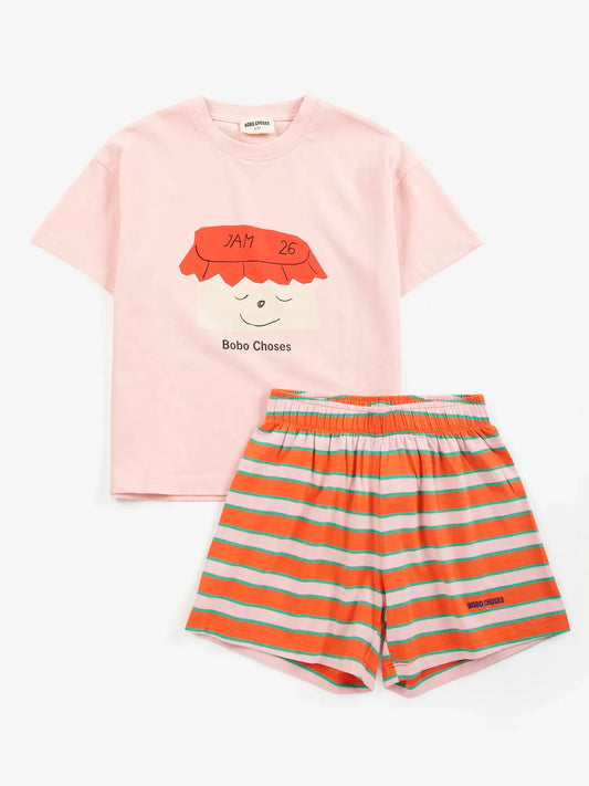 [Bobo Choses]Jammy Smiles Loungewear Set
