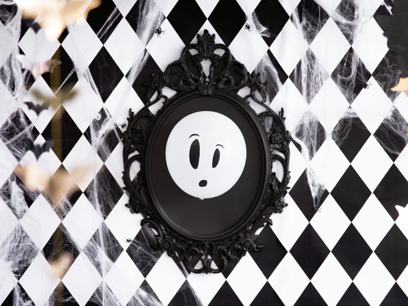 [PartyDeco]Blacklight balloons 27cm, BOO!, mix