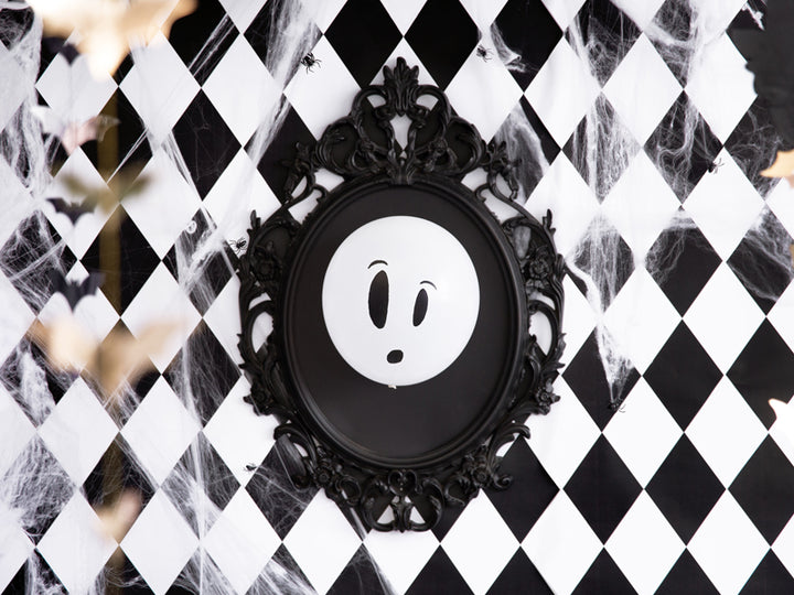 [PartyDeco]Blacklight balloons 27cm, BOO!, mix