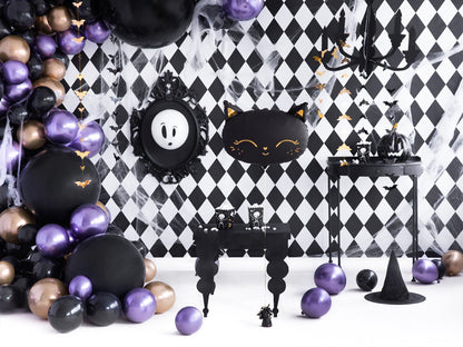 [PartyDeco]Blacklight balloons 27cm, BOO!, mix