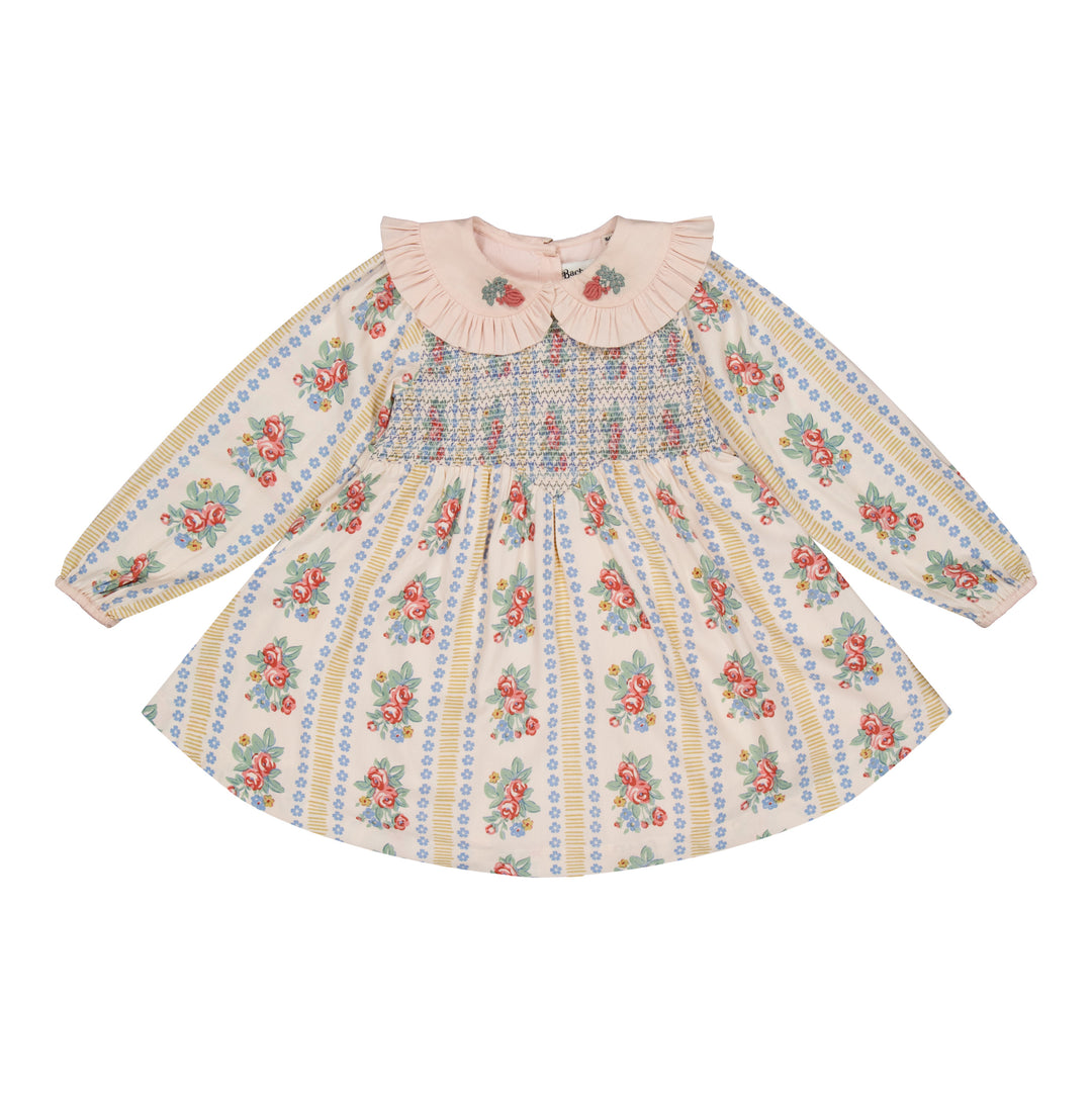 [Bachaa] Babydoll Robe Dress - Darling Print