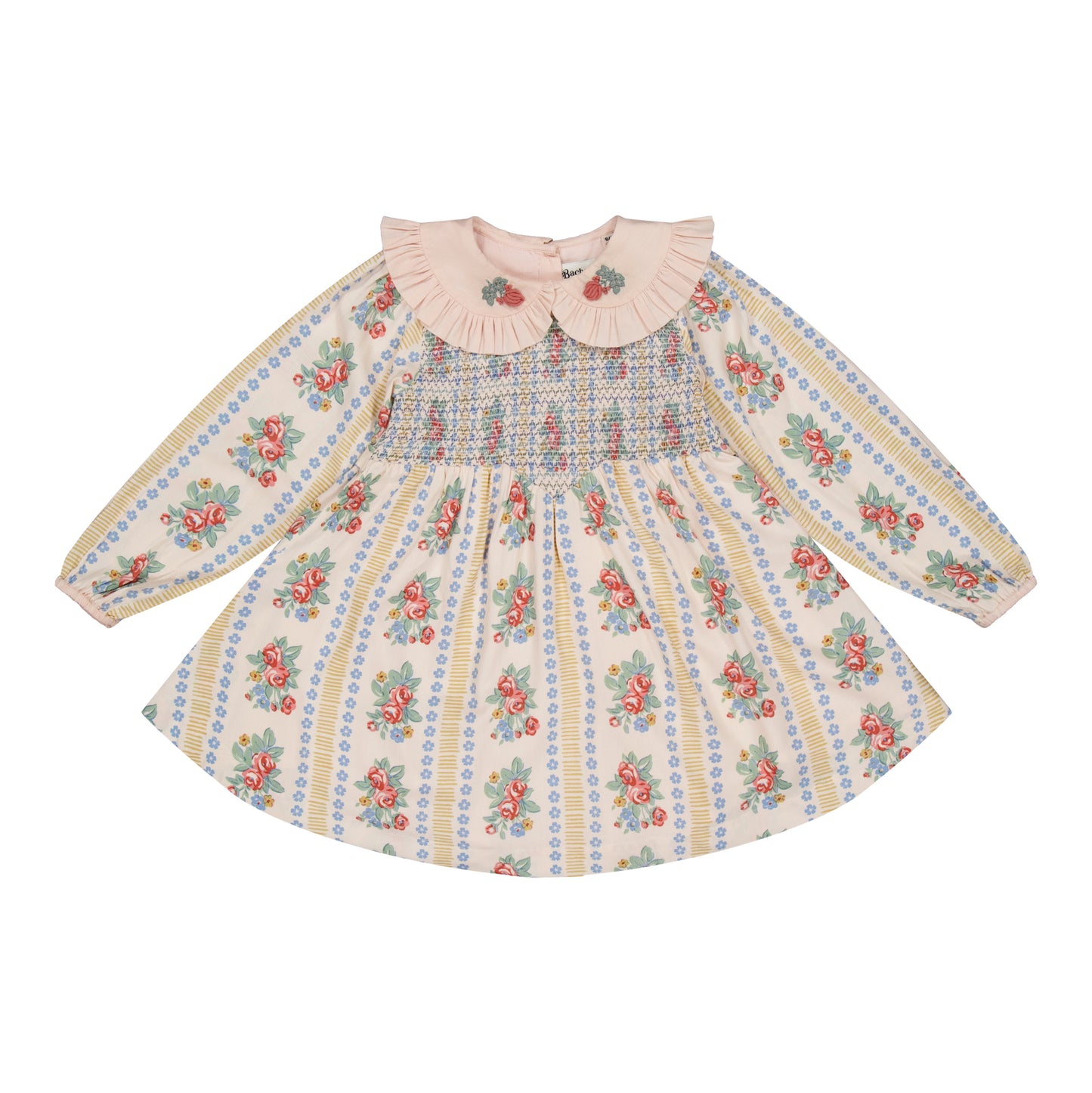 [Bachaa] Babydoll Robe Dress - Darling Print