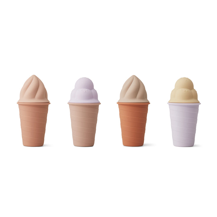 [Liewood] Bay Ice Cream Toy 4-Pack - Rose Multi Mix