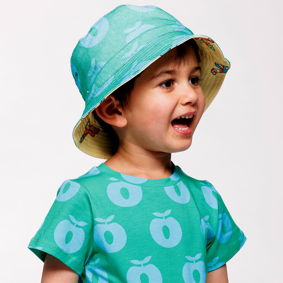 [Smafolk] Fisherman's Hat With Apples - Smafolk Green
