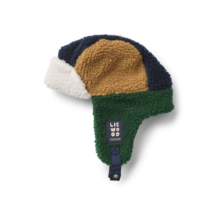 [Liewood] Bravo Pile Hat - Classic navy multi mix