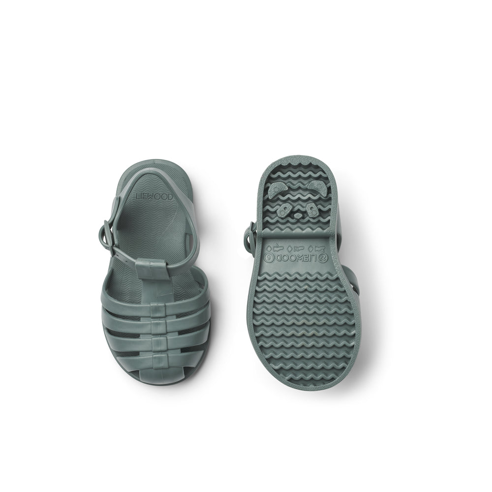 [Liewood] Bre Beach Sandals - Whale Blue