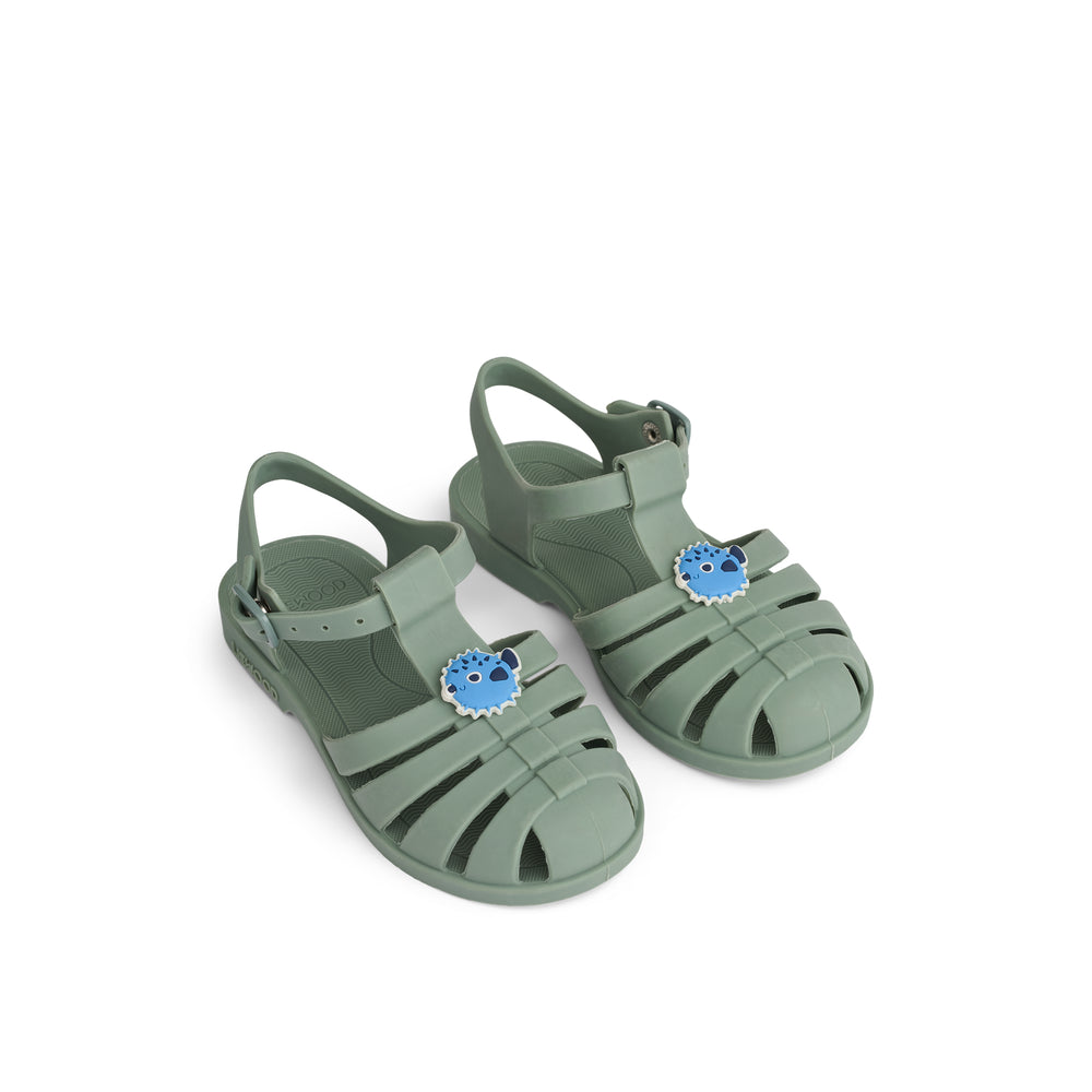 [Liewood] Bre Sandals With Charms- Puffer Peppermint