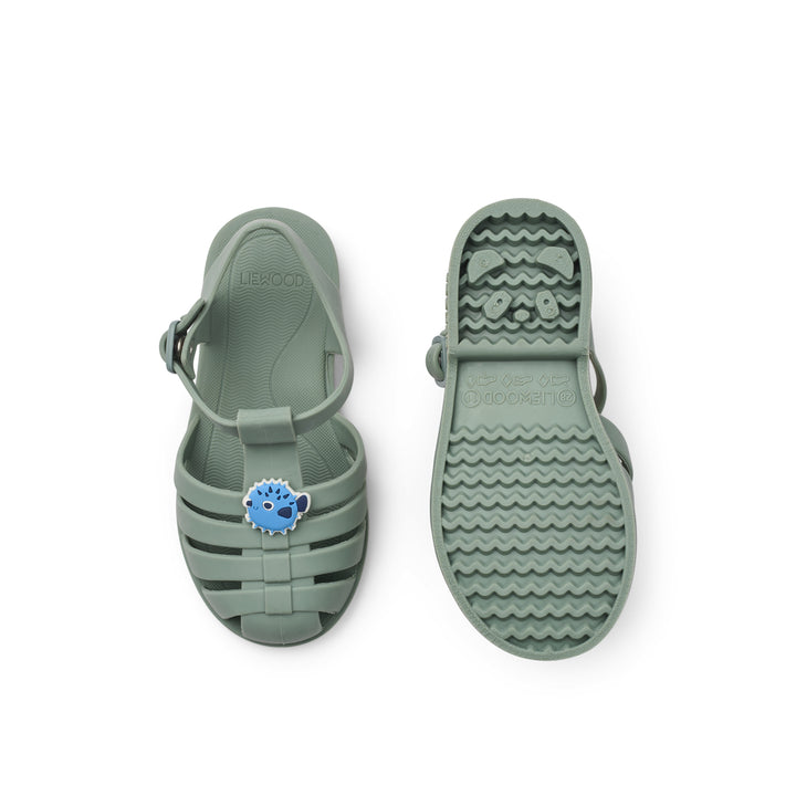 [Liewood] Bre Sandals With Charms- Puffer Peppermint