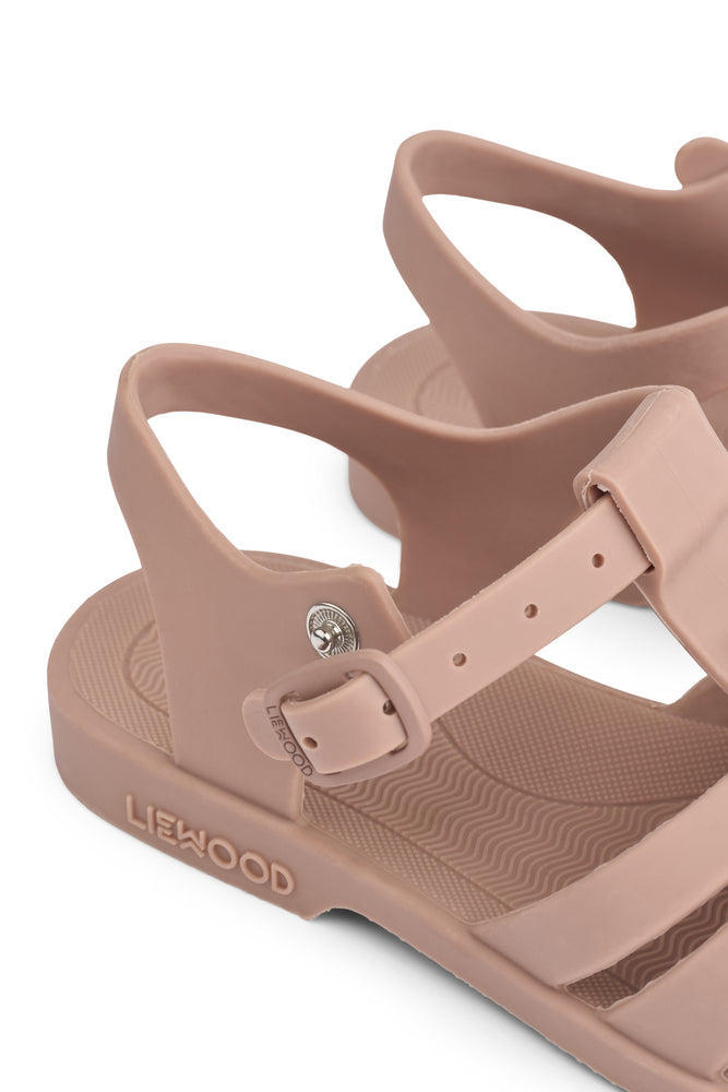 [Liewood] Bre Sandals With Charms- Peach / Dark Rose