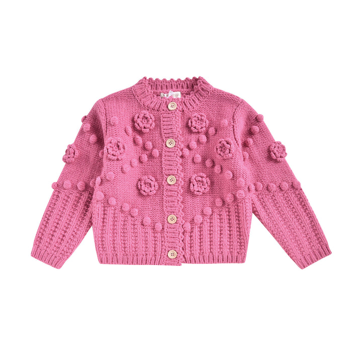 [Louise misha] Cardigan Sandy - Candy Pink