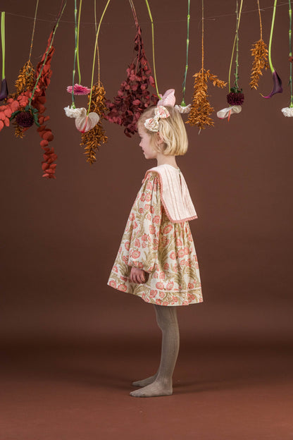 [Bachaa]Clemence Blouse-Promenade enchantée print