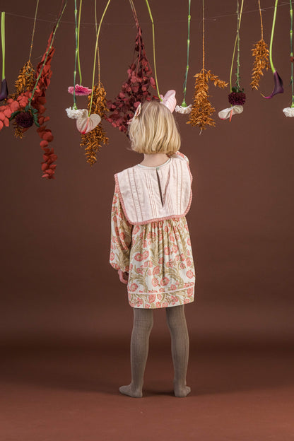 [Bachaa]Clemence Blouse-Promenade enchantée print