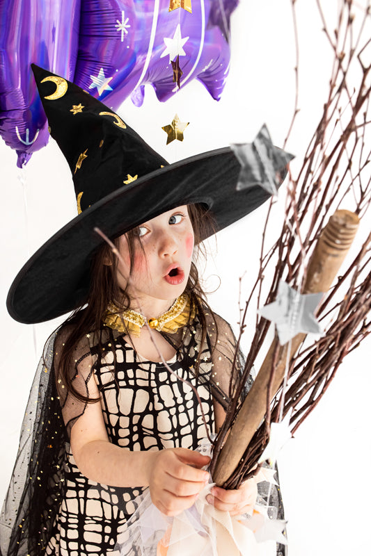 [PartyDeco]Witch's hat, black