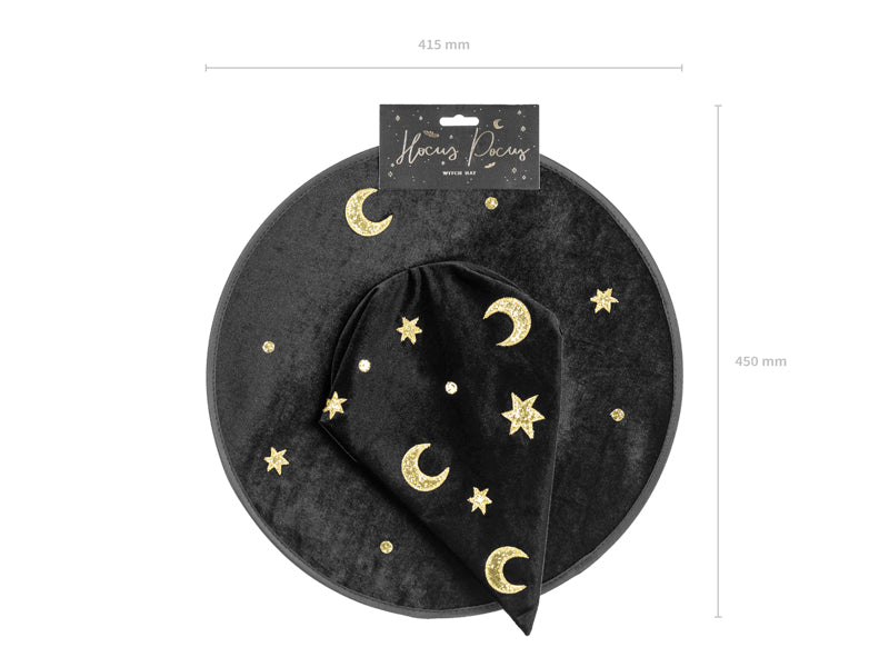 [PartyDeco]Witch's hat, black