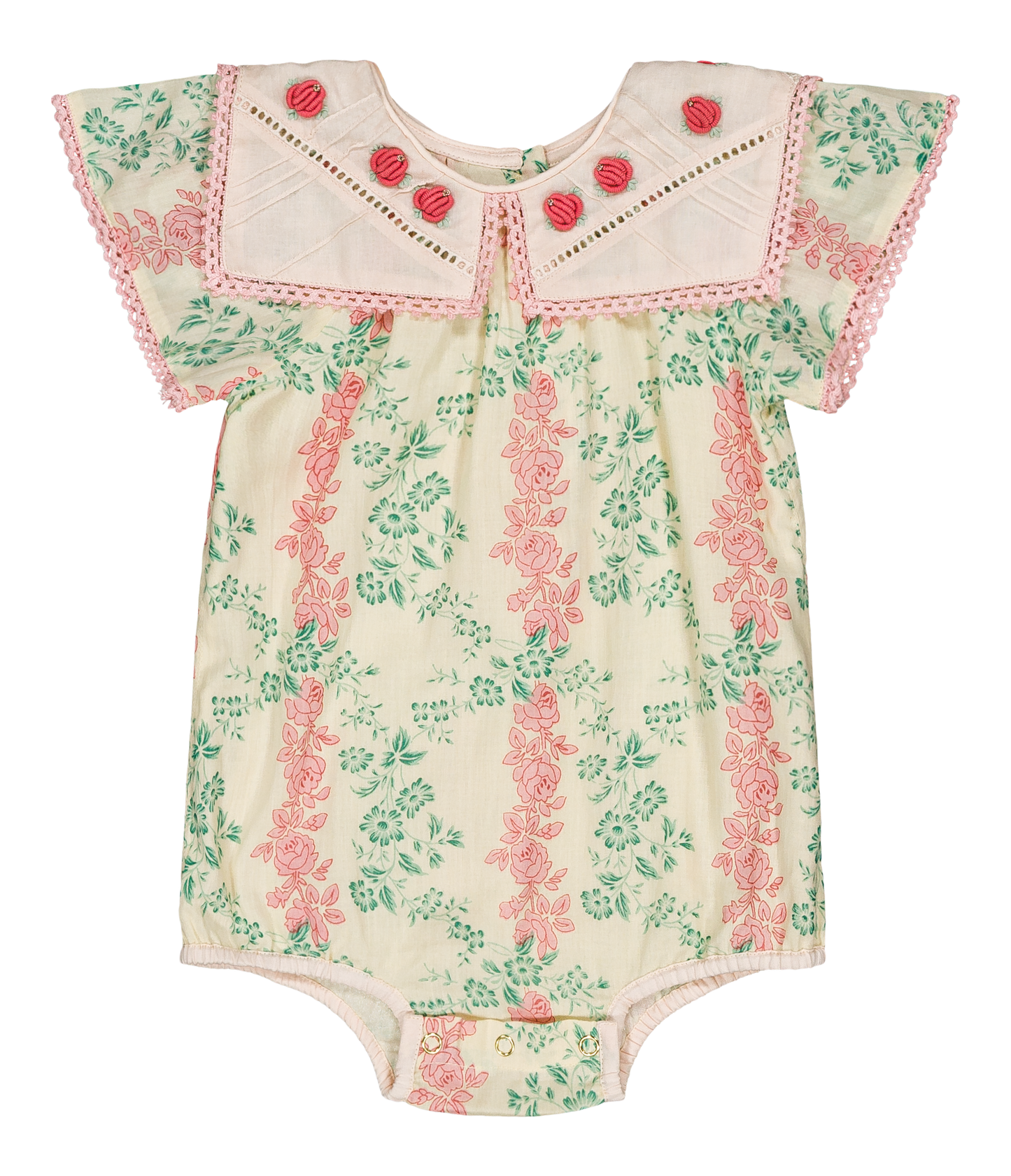 [Bachaa] Champetre Romper - Arabesque print