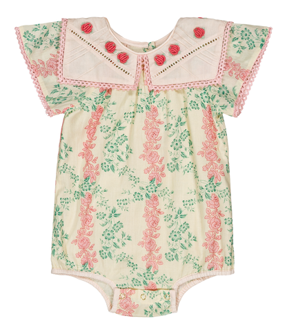 [Bachaa] Champetre Romper - Arabesque print