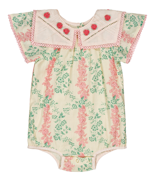 [Bachaa] Champetre Romper - Arabesque print