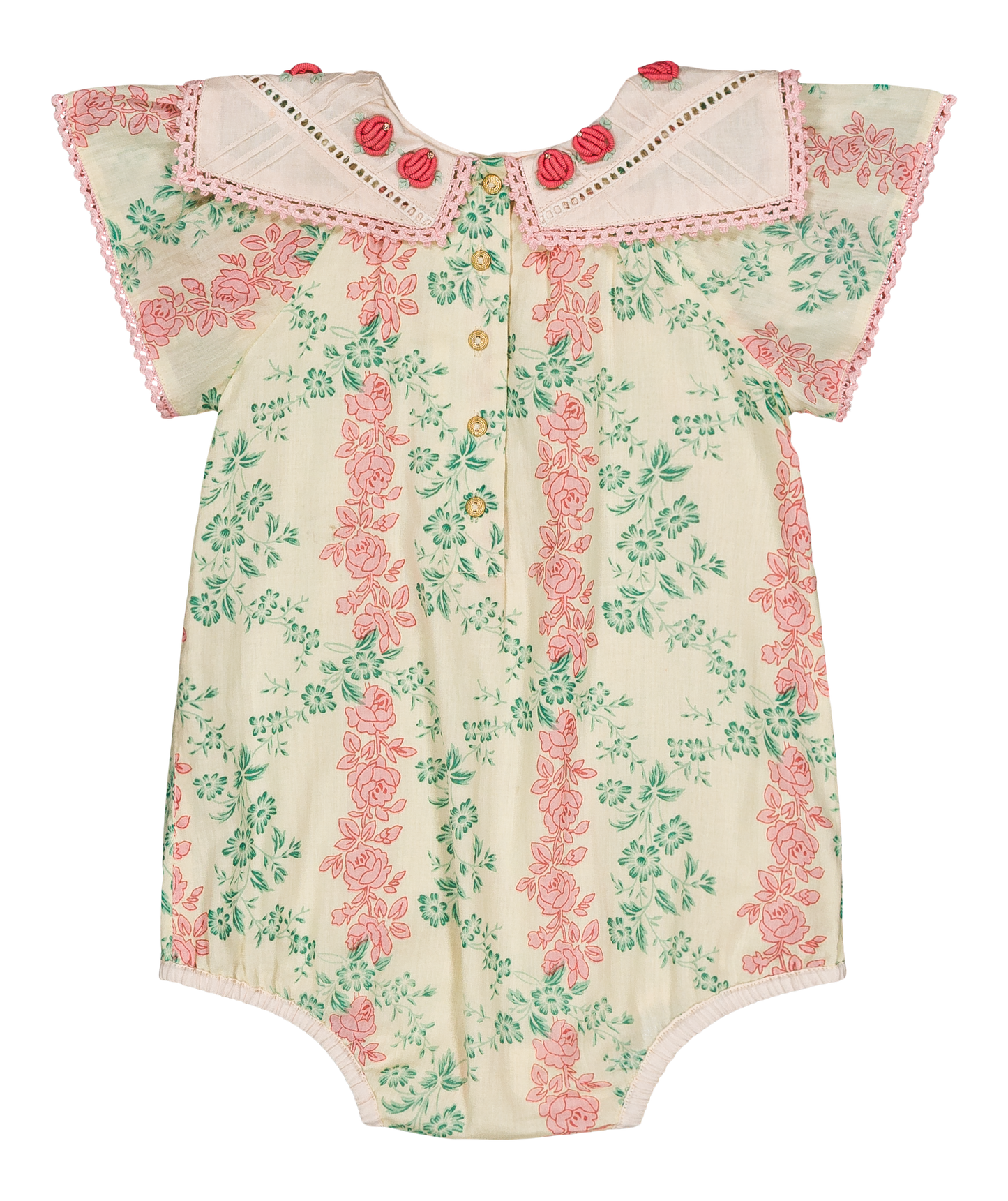 [Bachaa] Champetre Romper - Arabesque print