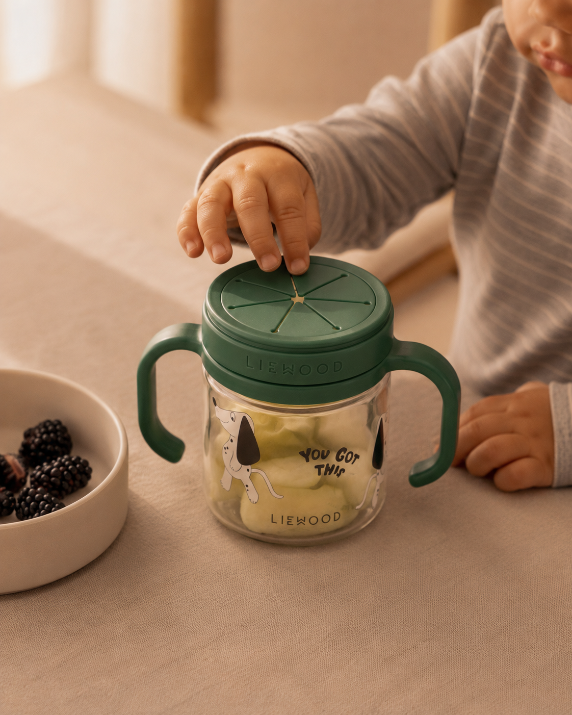 [Liewood]Enyo Snack Cup - Dakota Dog/Mist